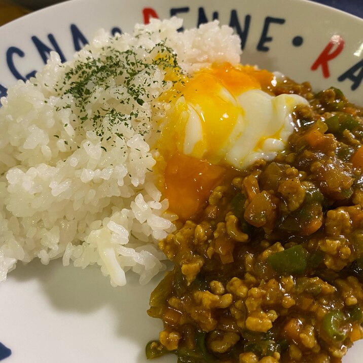 子供も食べられる辛くないキーマカレー♡